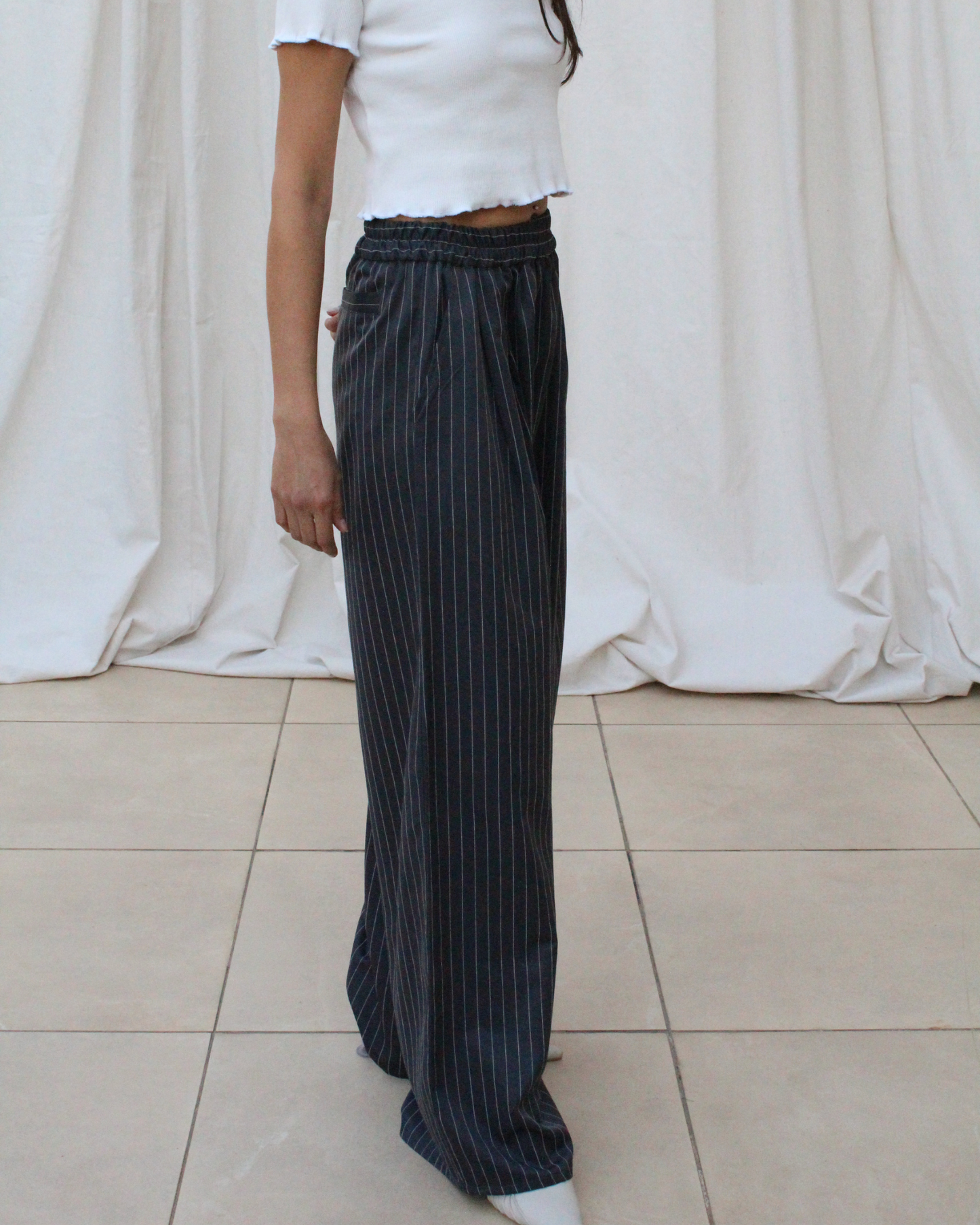 Dance pants in grey
