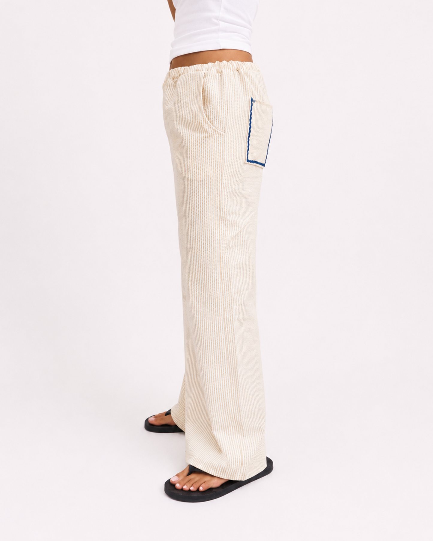 Stripes pants (Yellow + White)