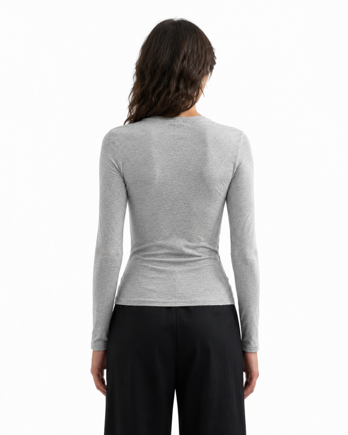 Knot top in grey
