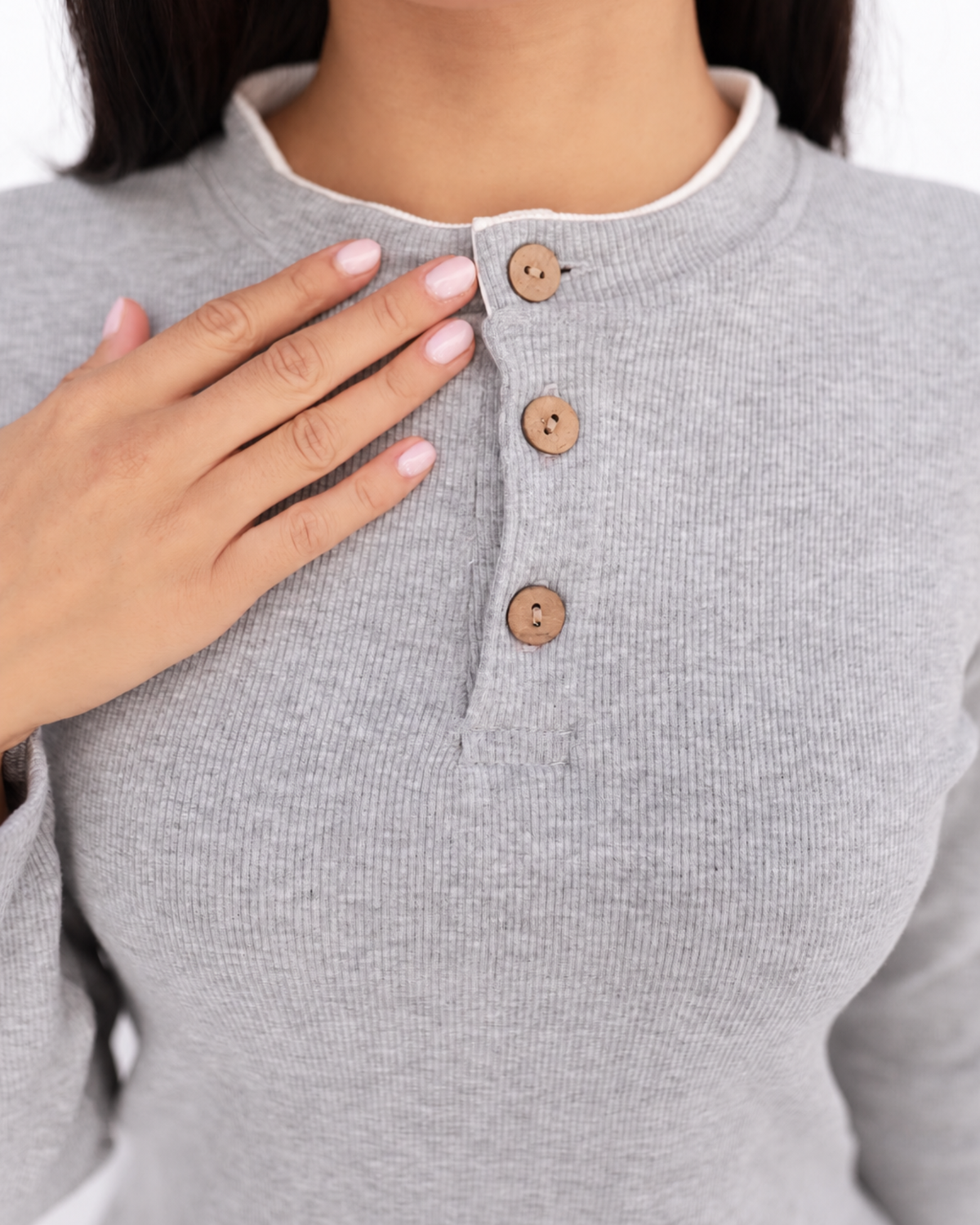 Everyday Grace Top in grey