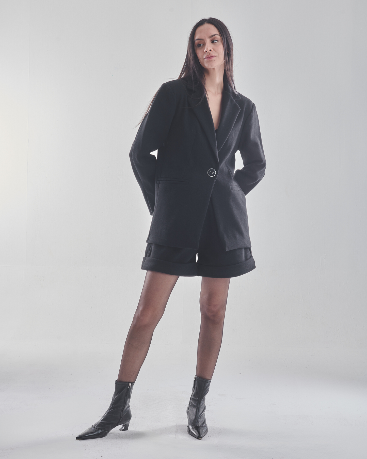 The black blazer