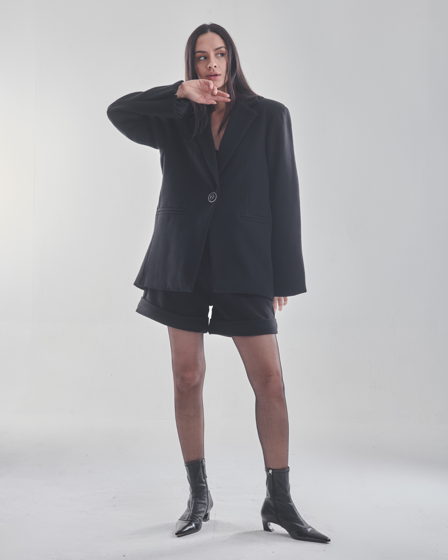 The black blazer
