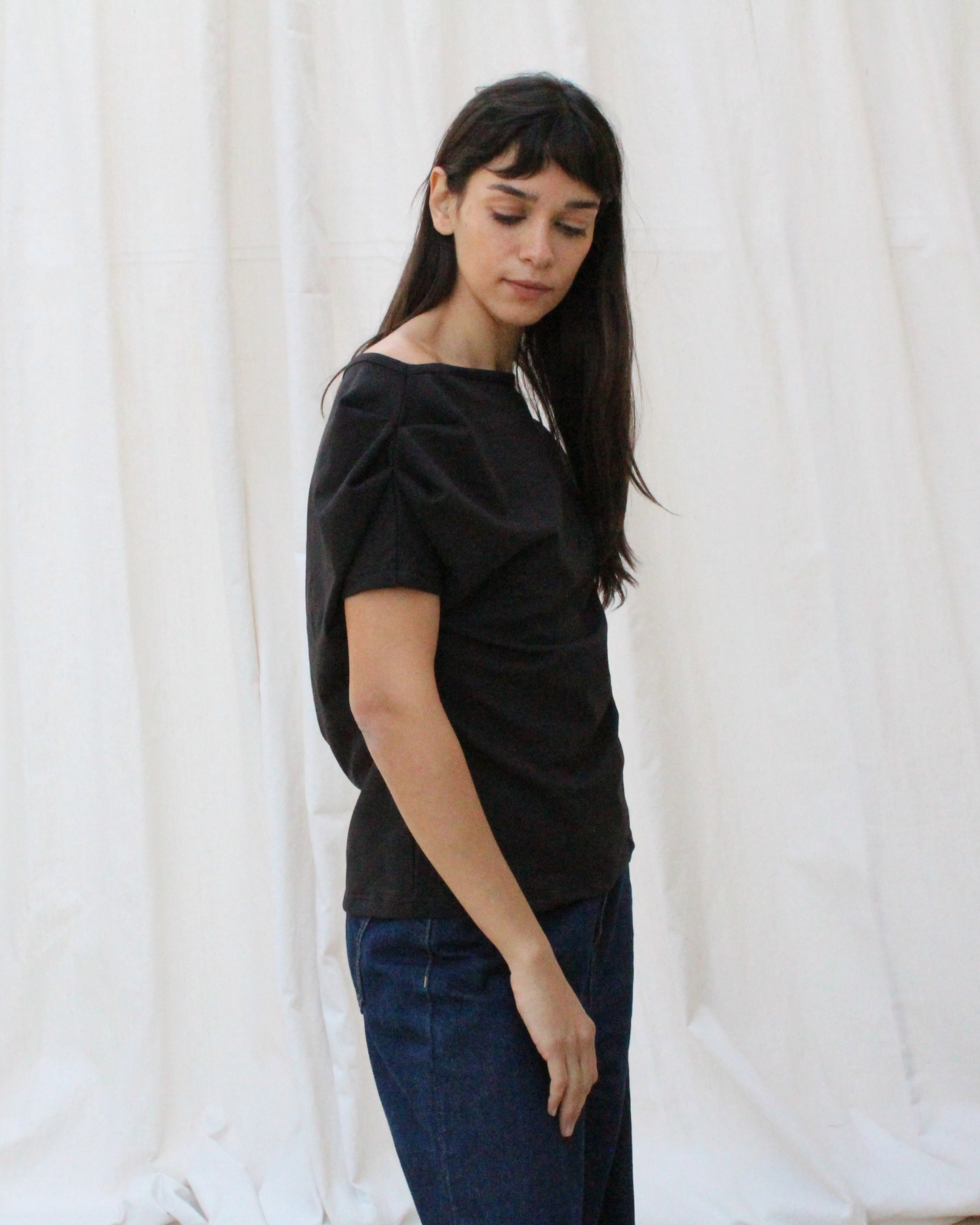Norma top in black