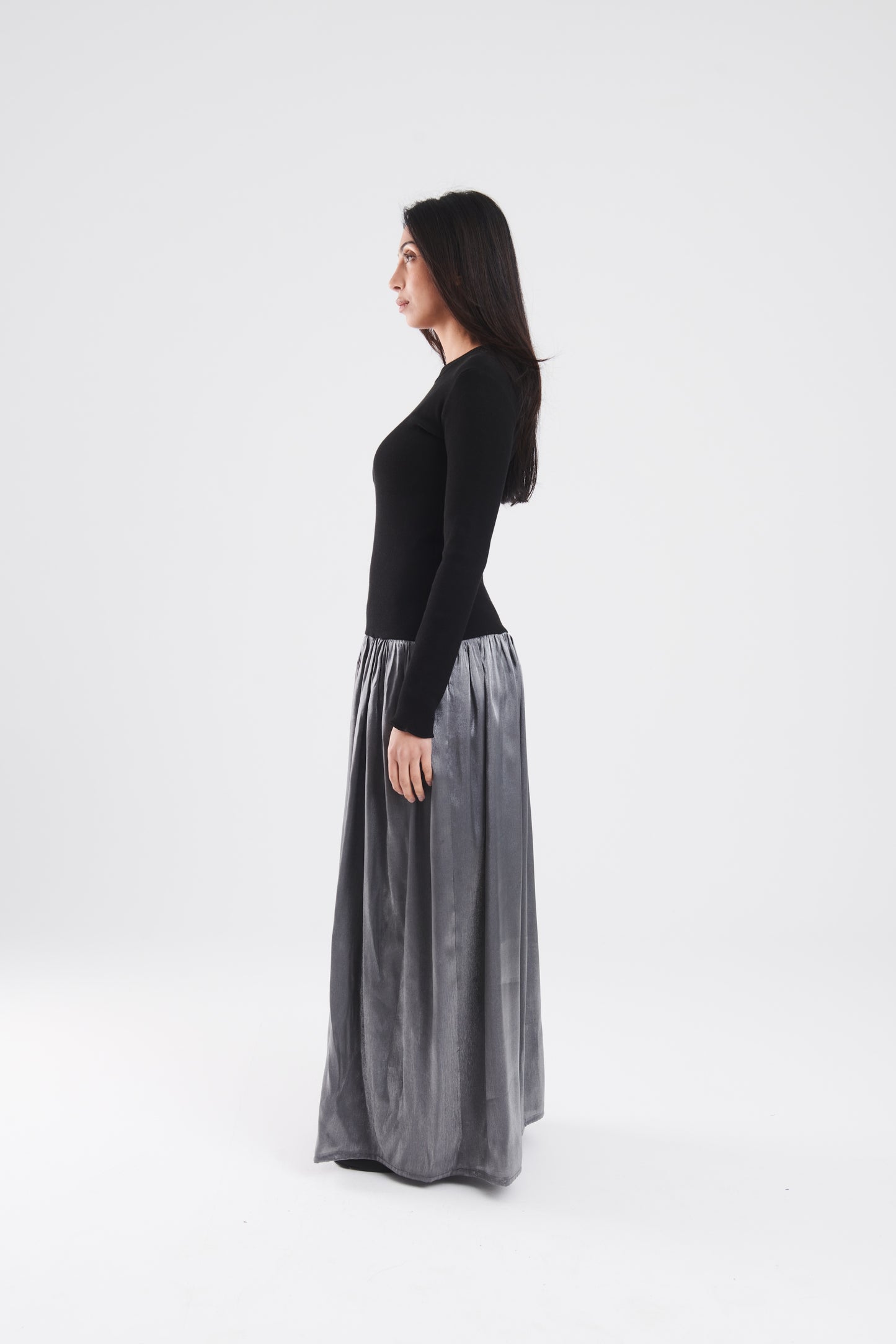 City dress in grey