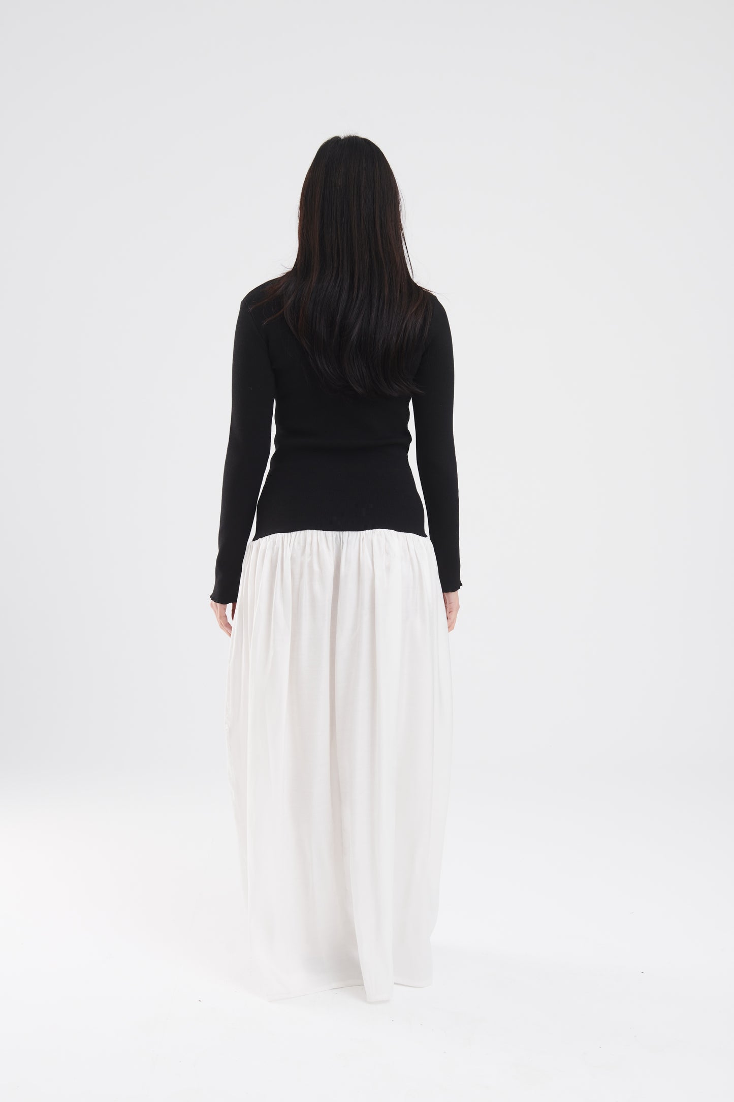 City dress in white