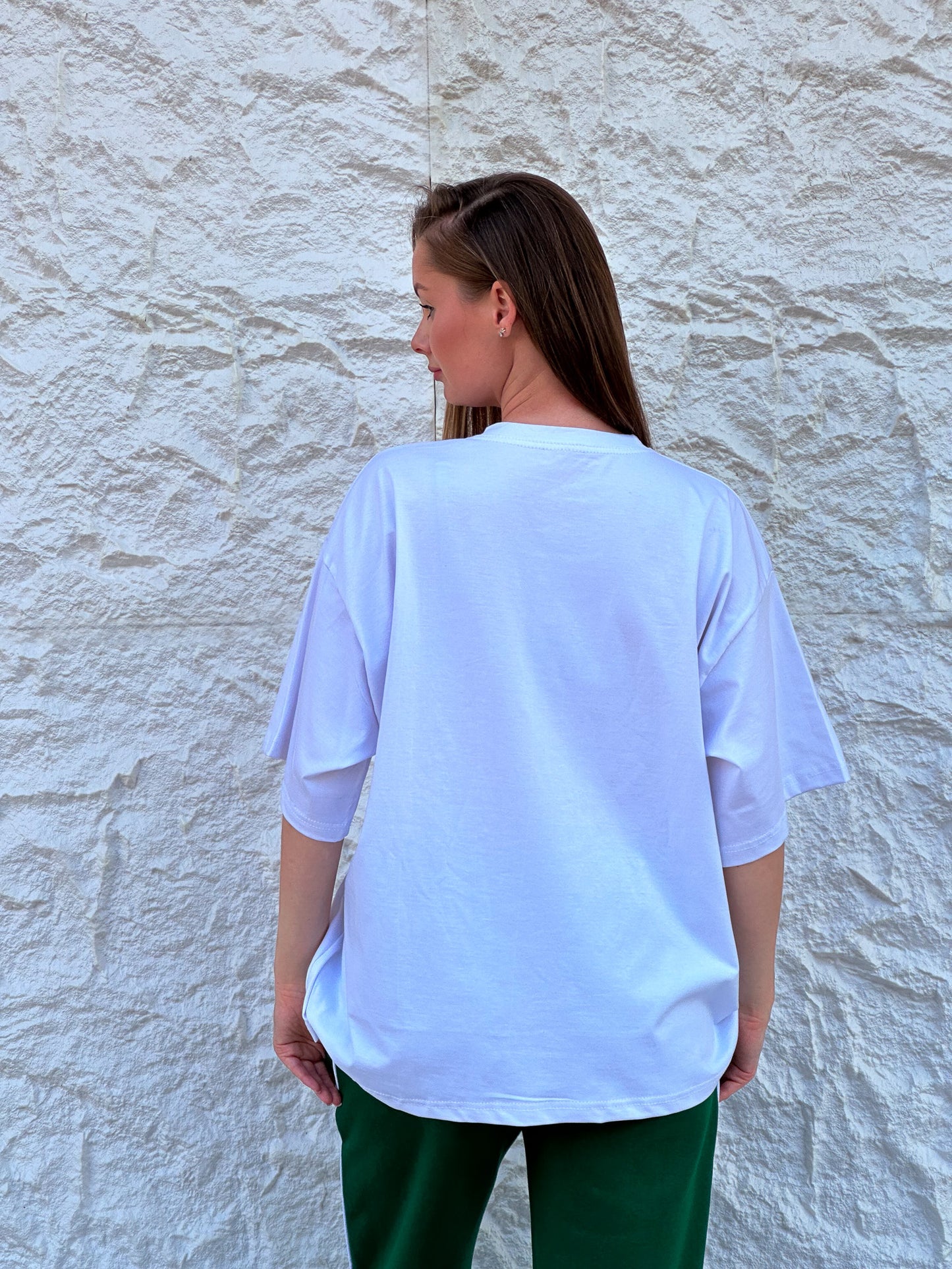Knot t-shirt in white