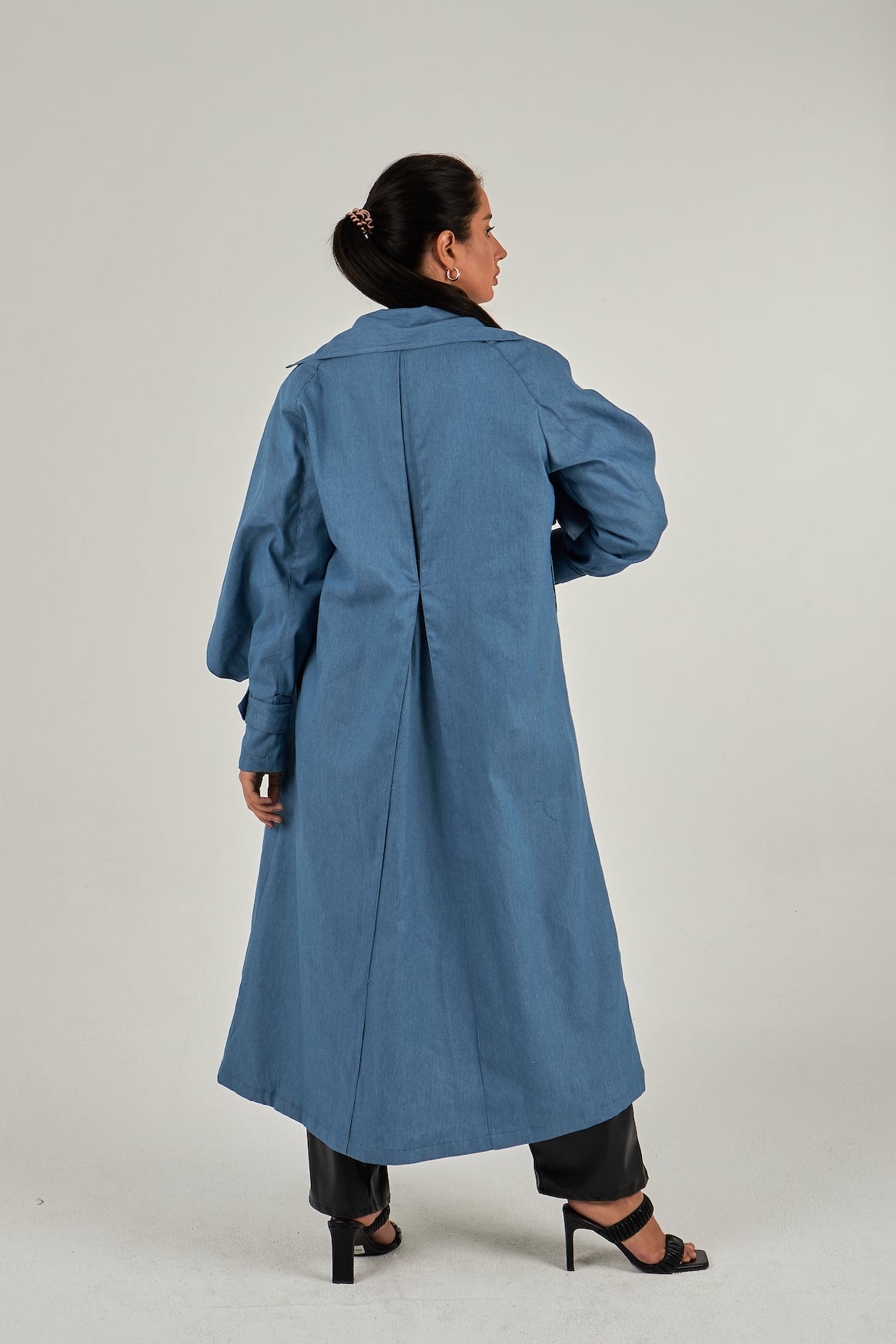 Planet coat in denim