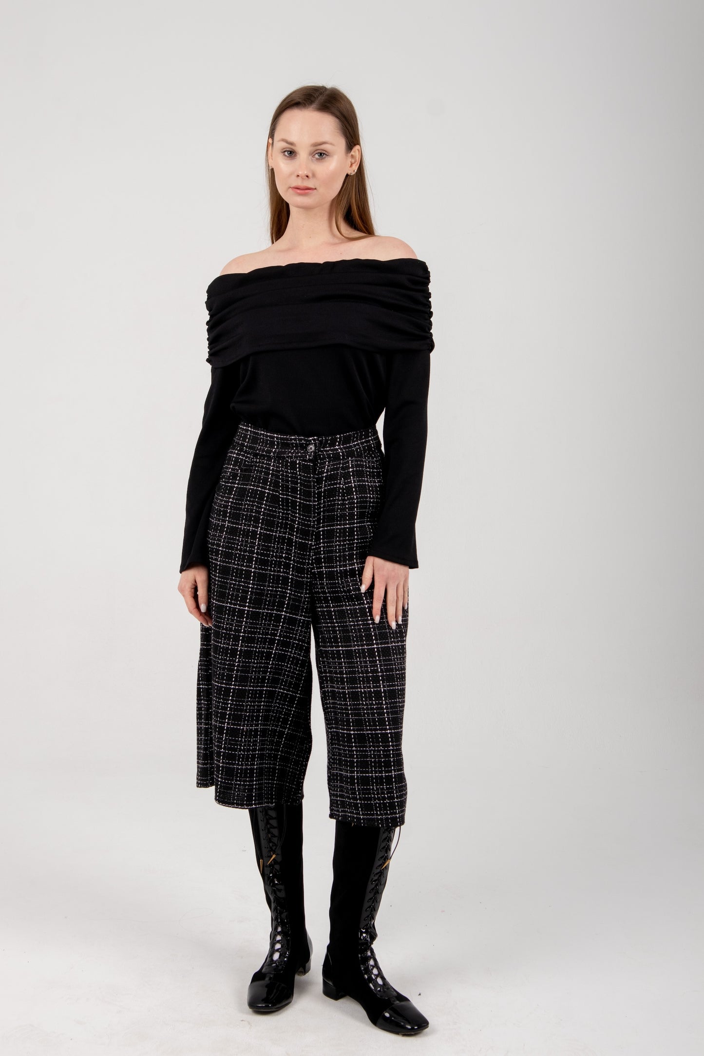 Be mine top in black