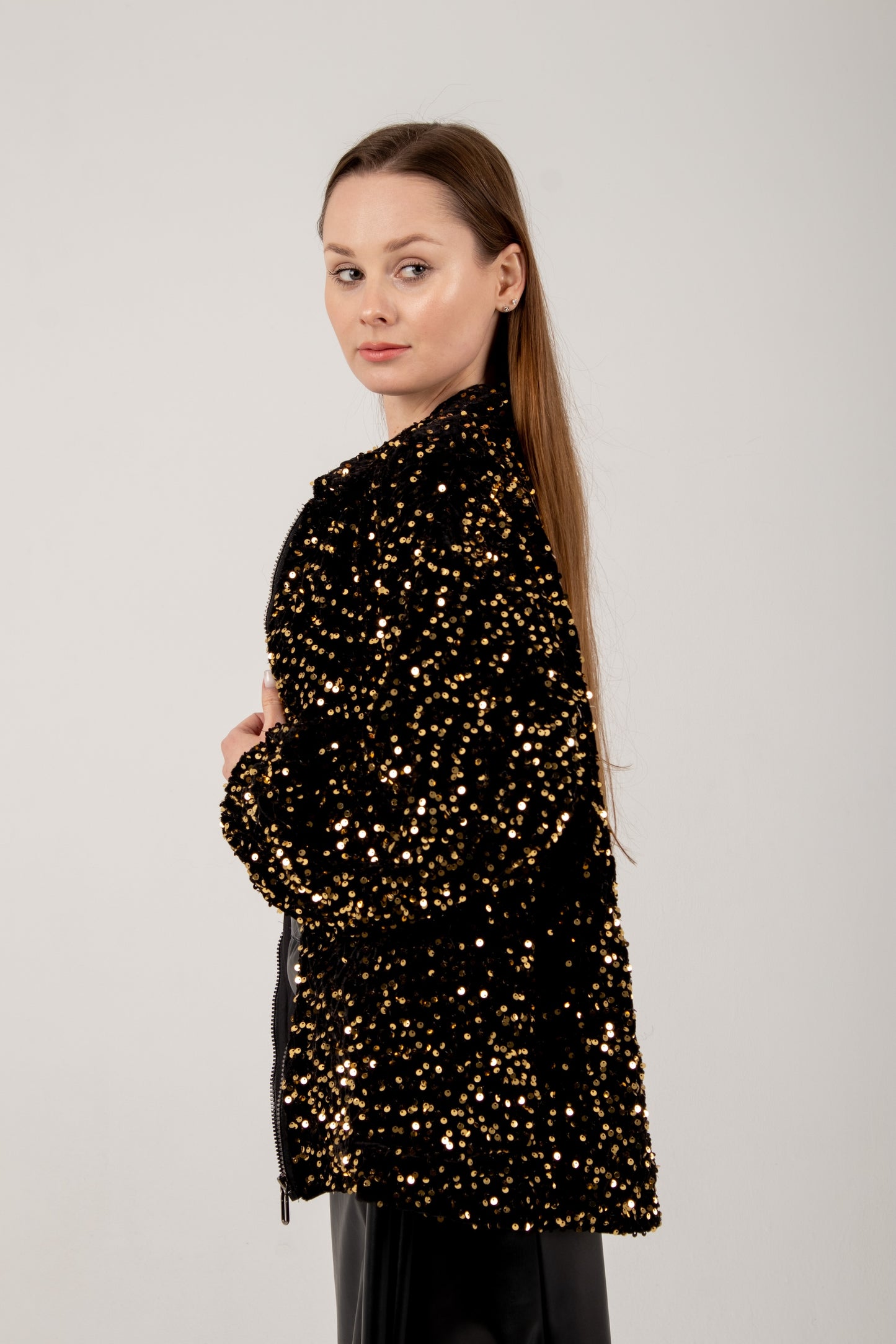 Spark jacket in black