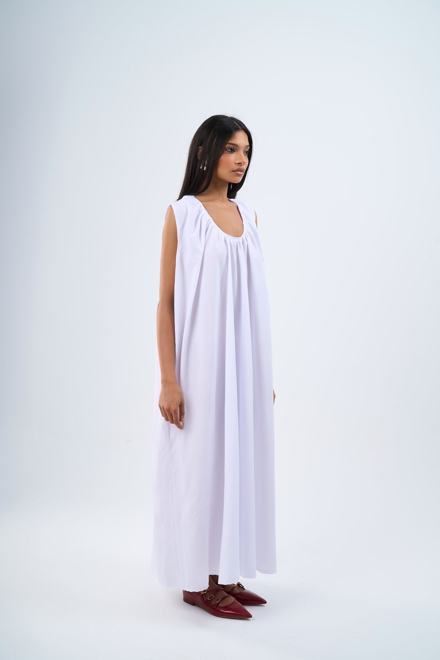 Wendy dress in white