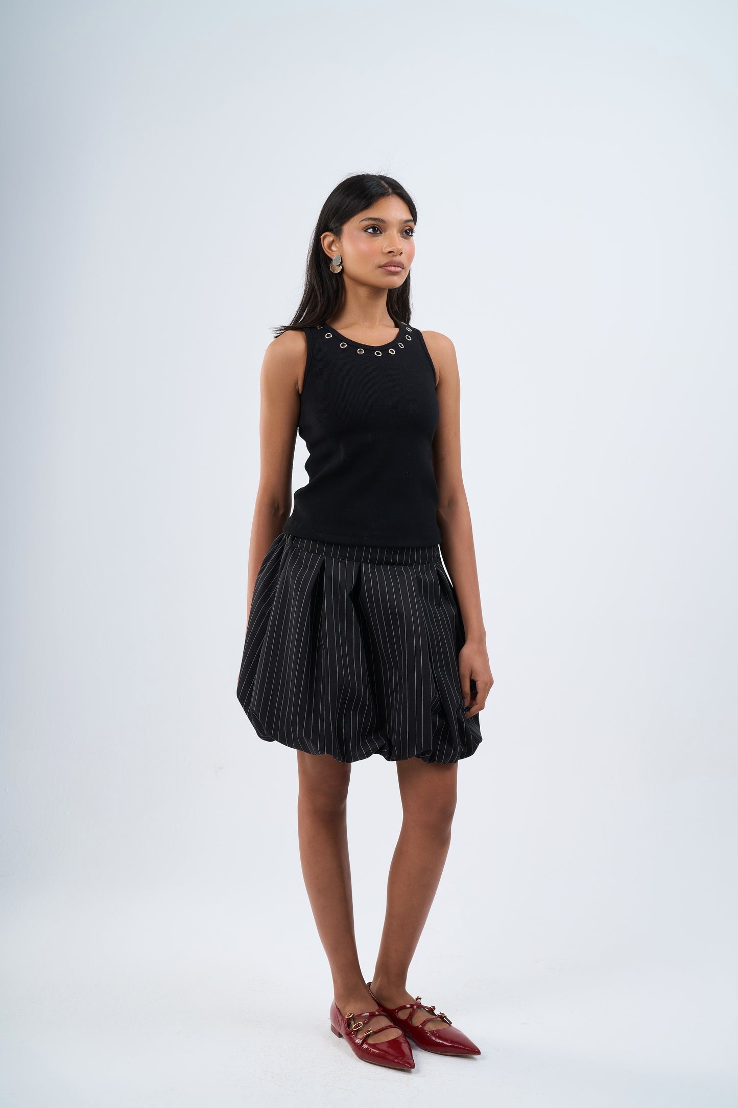 Daily top in black
