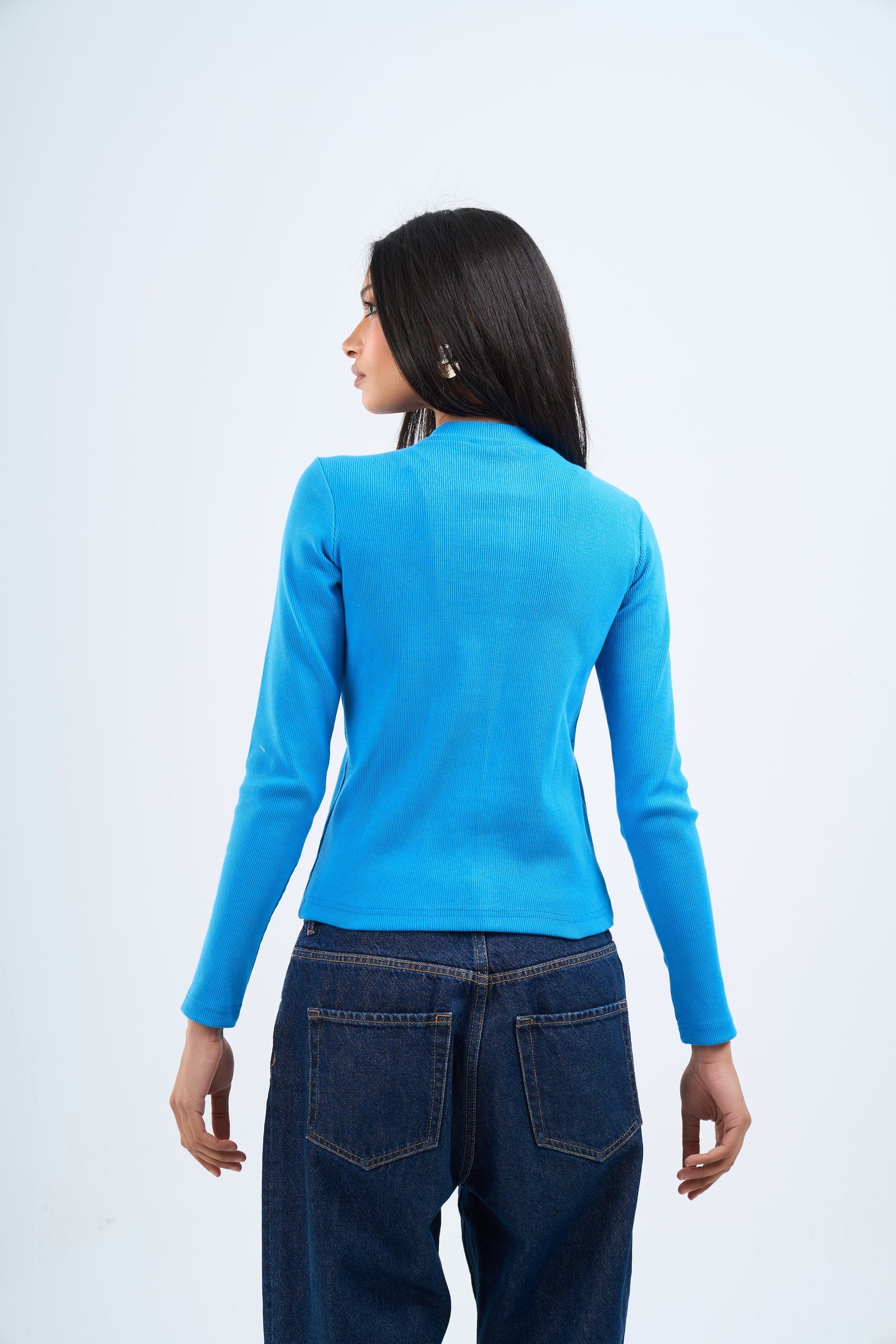 Button shirt in blue