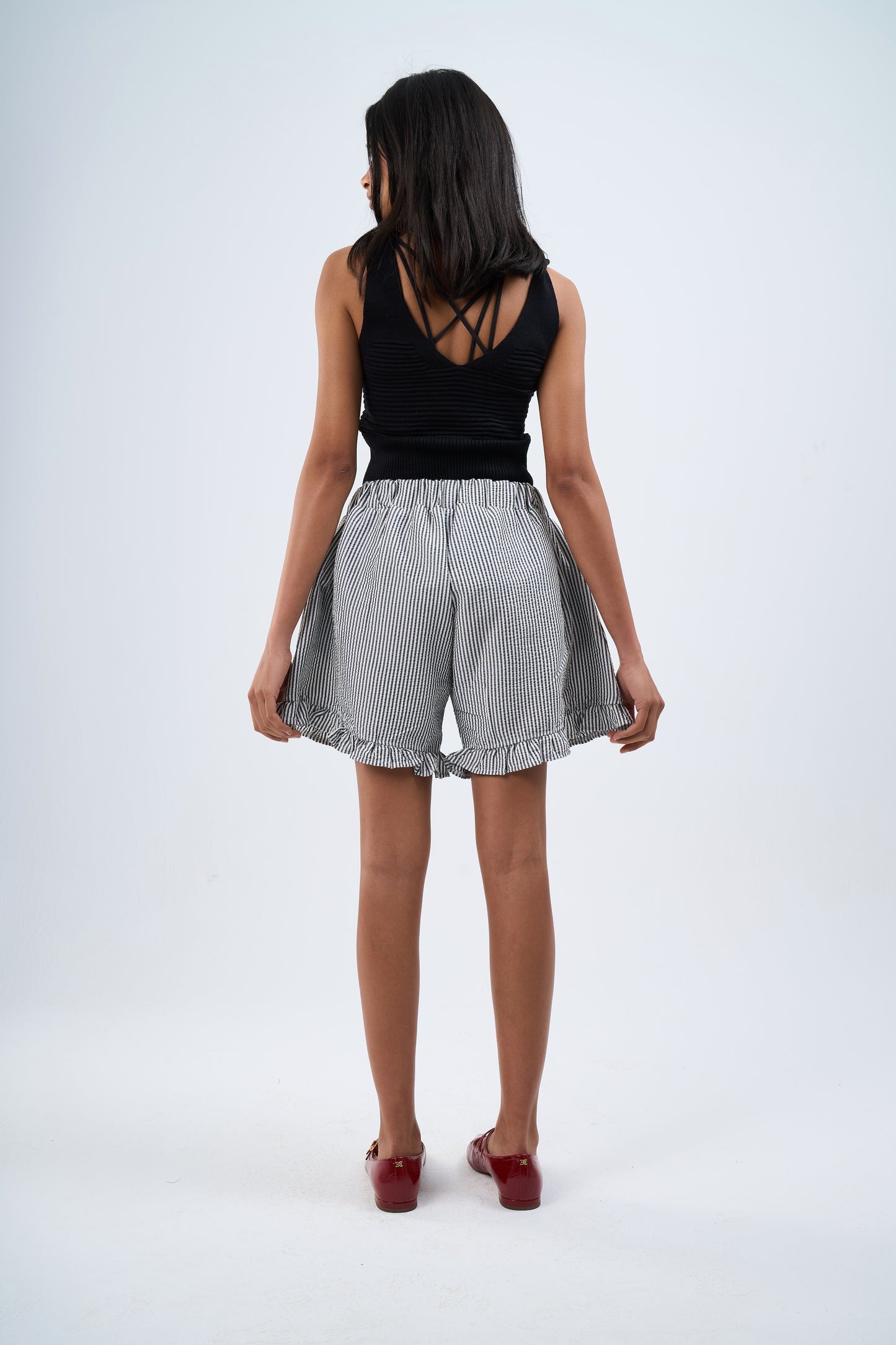 Ruffle shorts