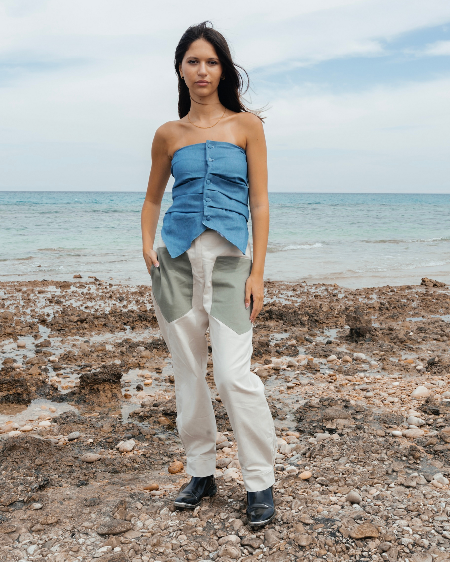 Patch pants