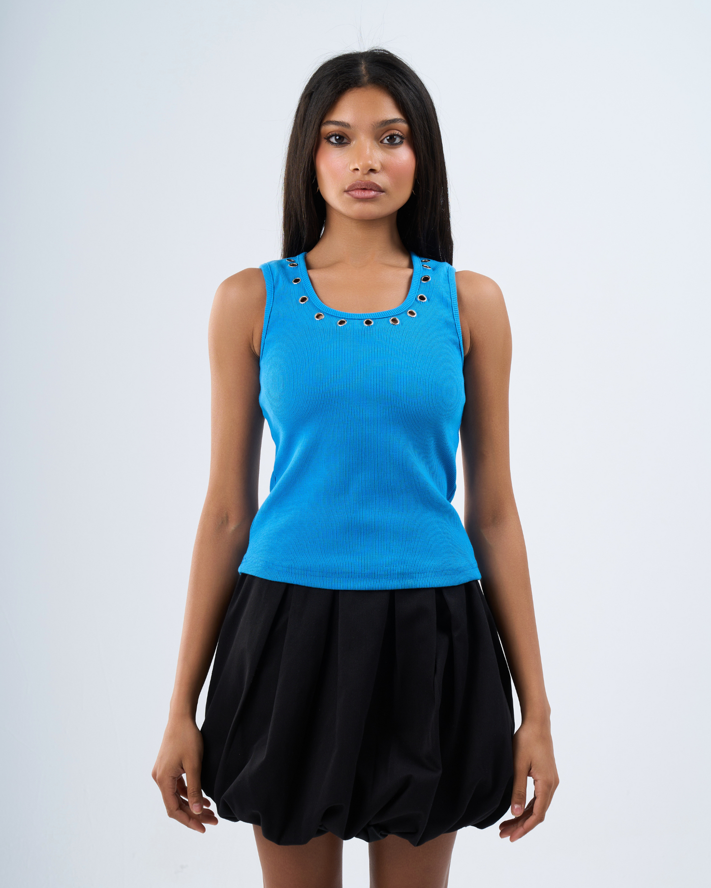 Daily top in blue