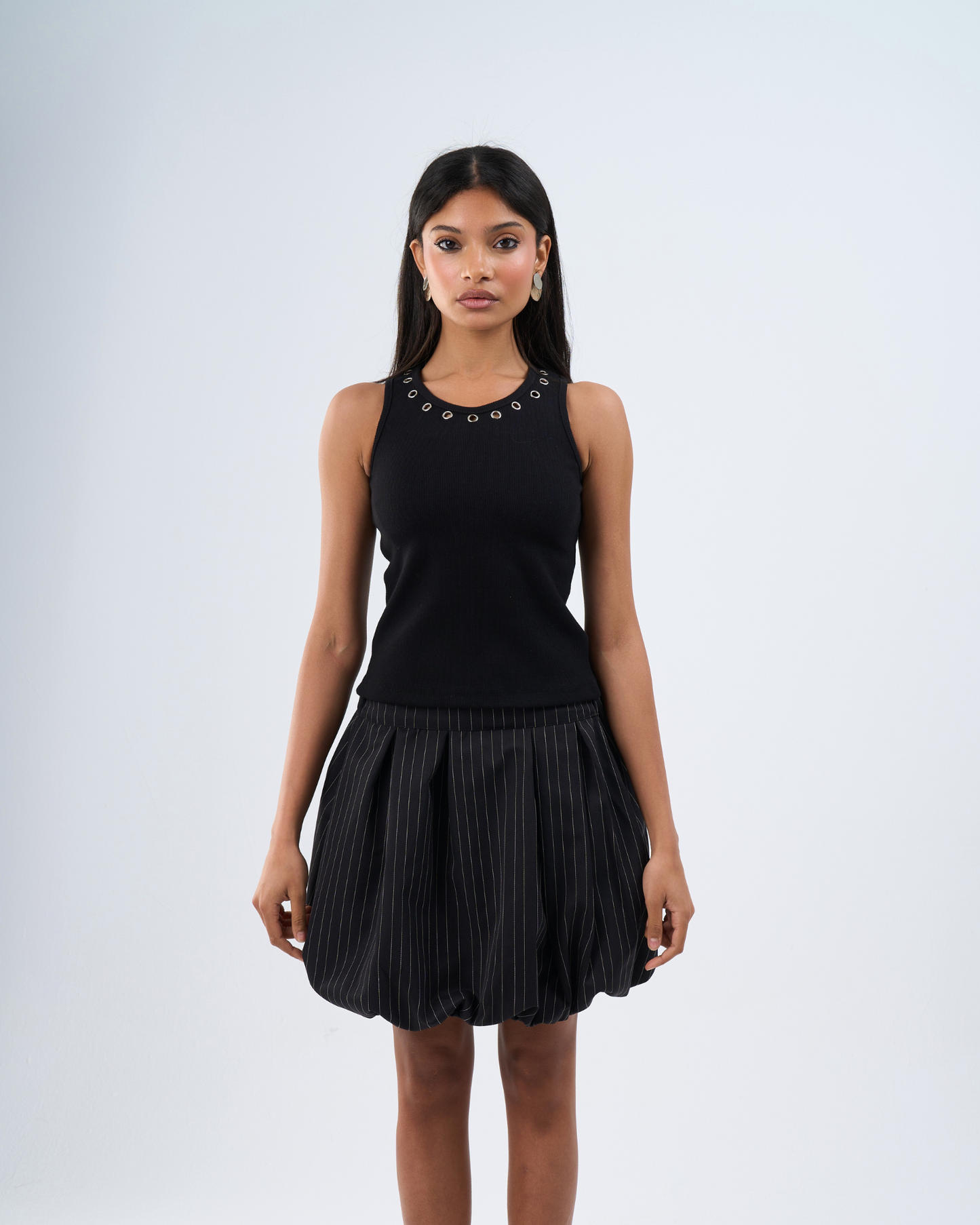 Daily top in black