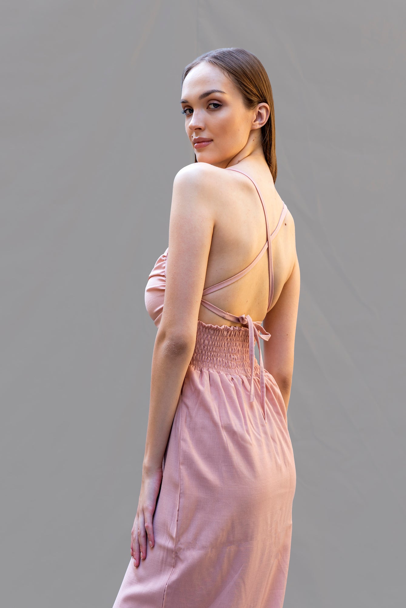 Hey you dress in pink