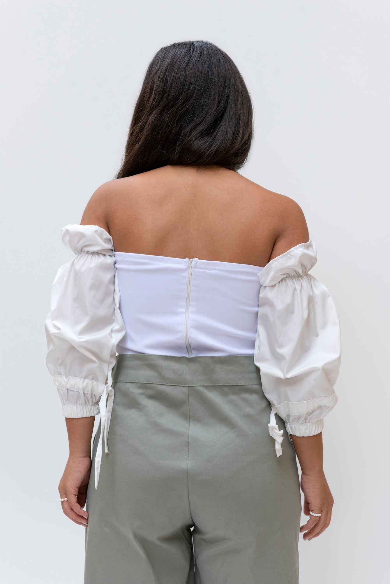Stella top in white