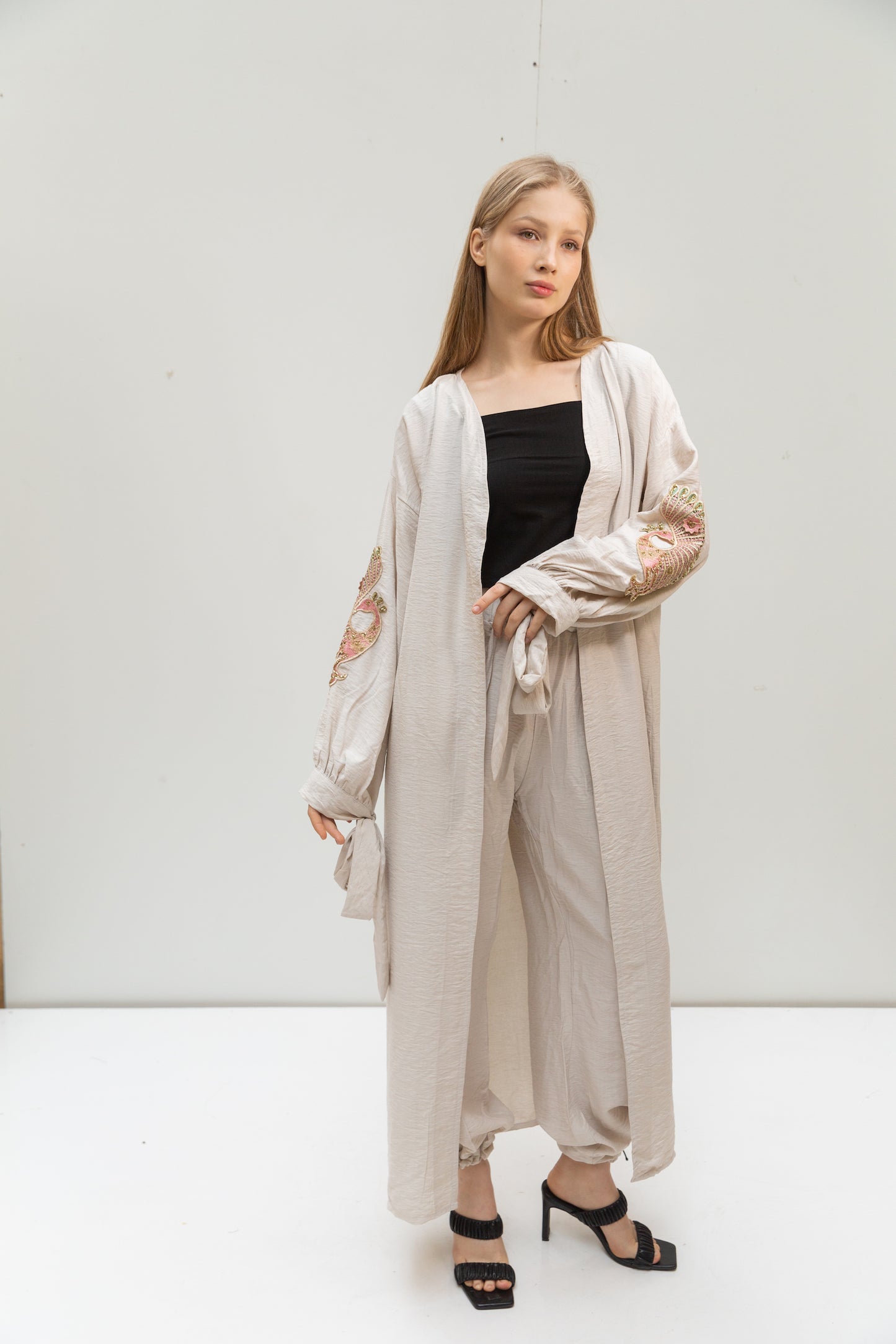 Peacock kimono