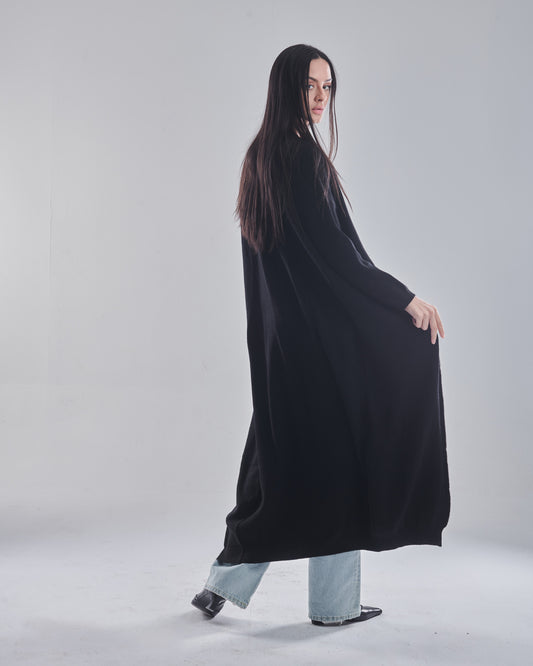 Class cardigan in black