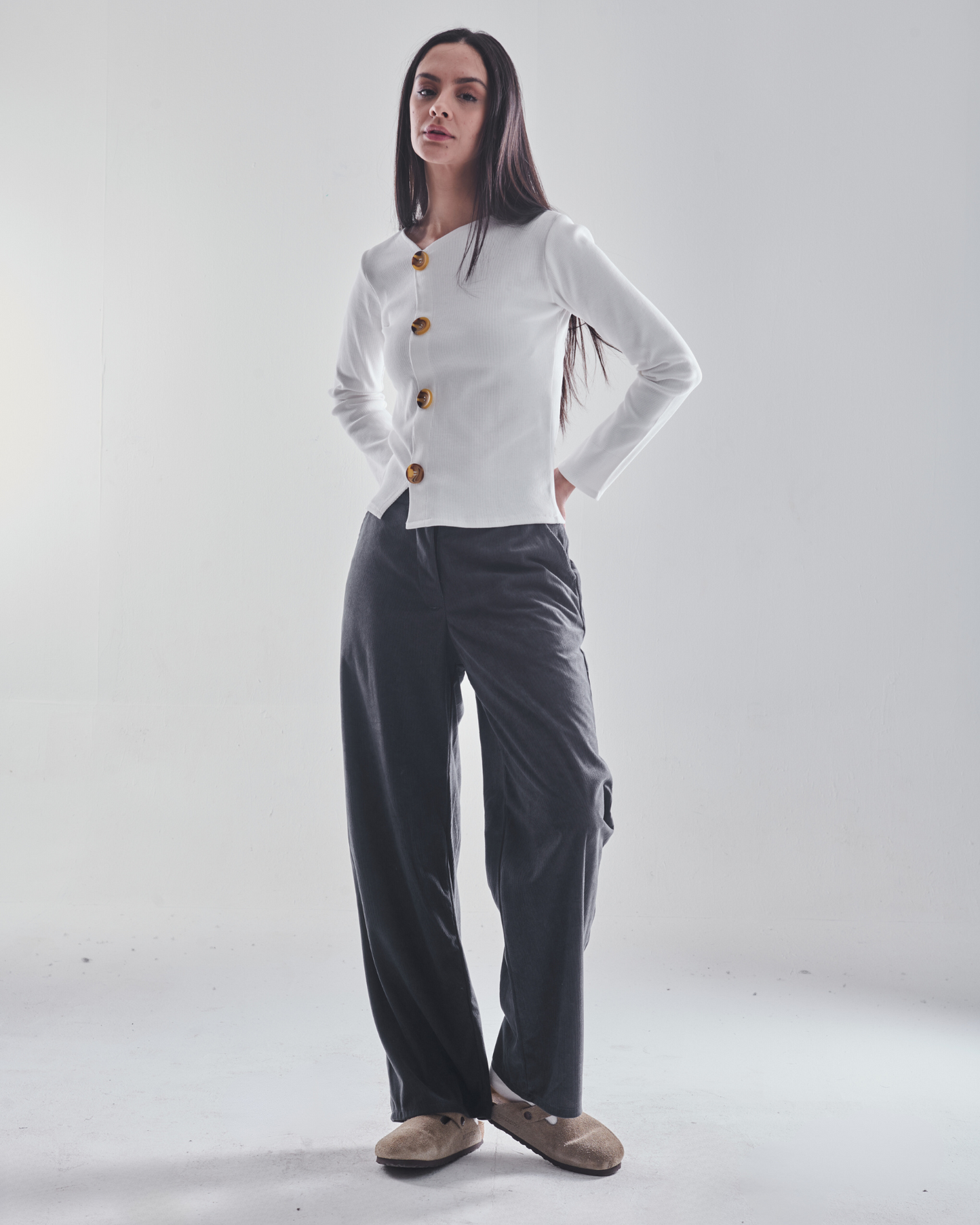 Later top in white