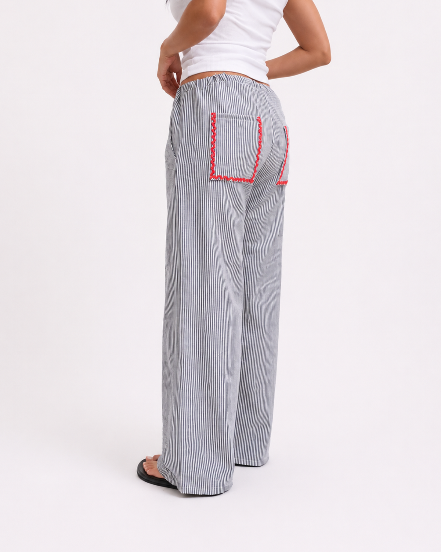 Stripes pants (Black + White)