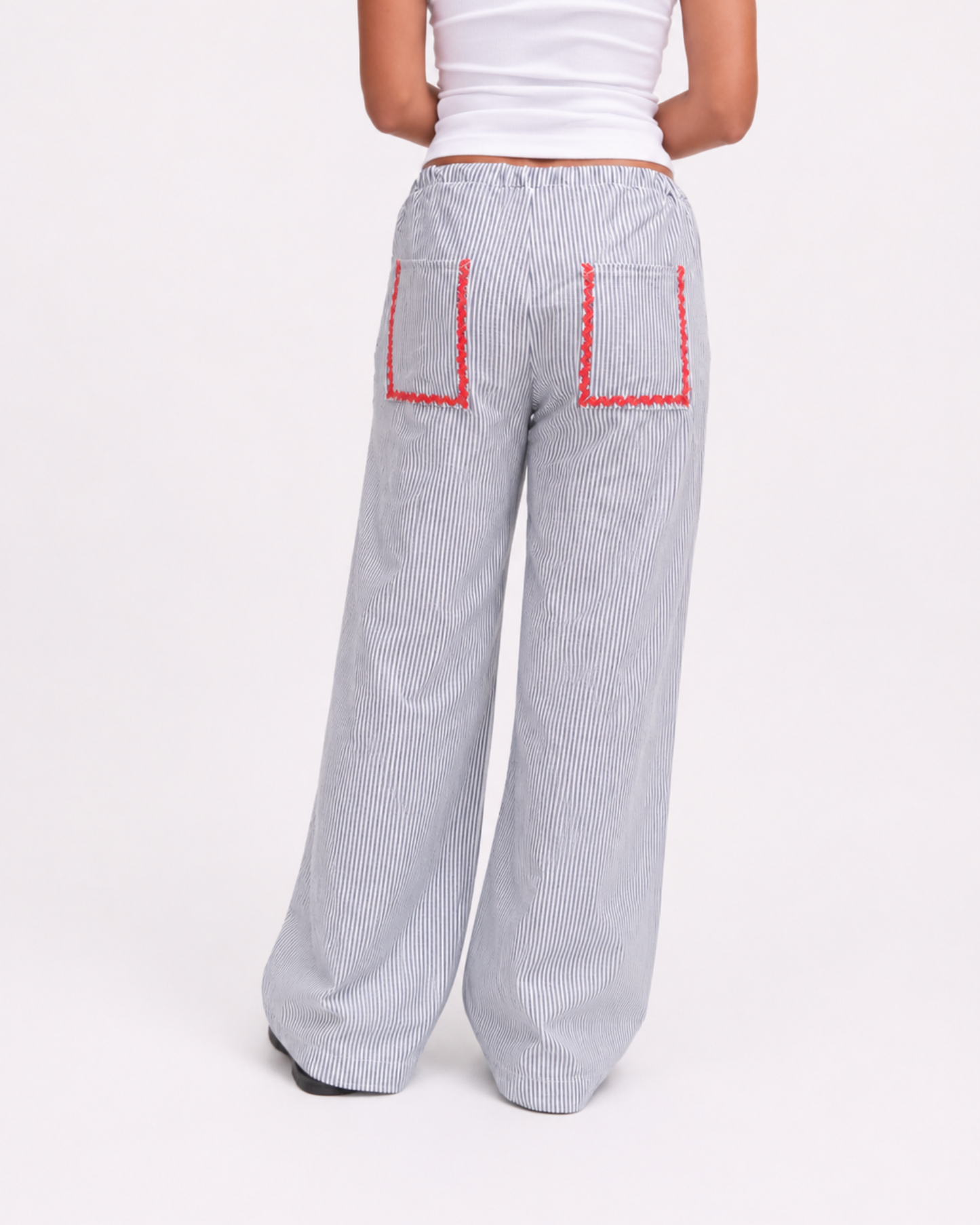 Stripes pants (Black + White)