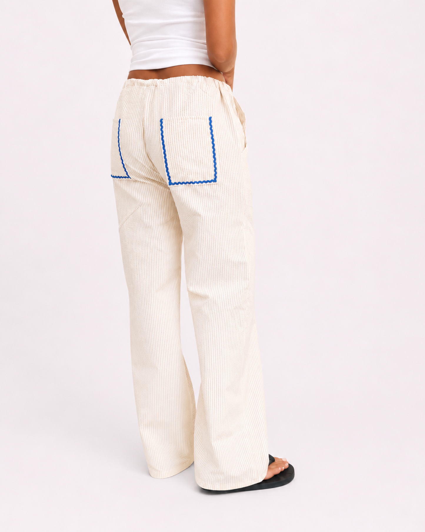 Stripes pants (Yellow + White)