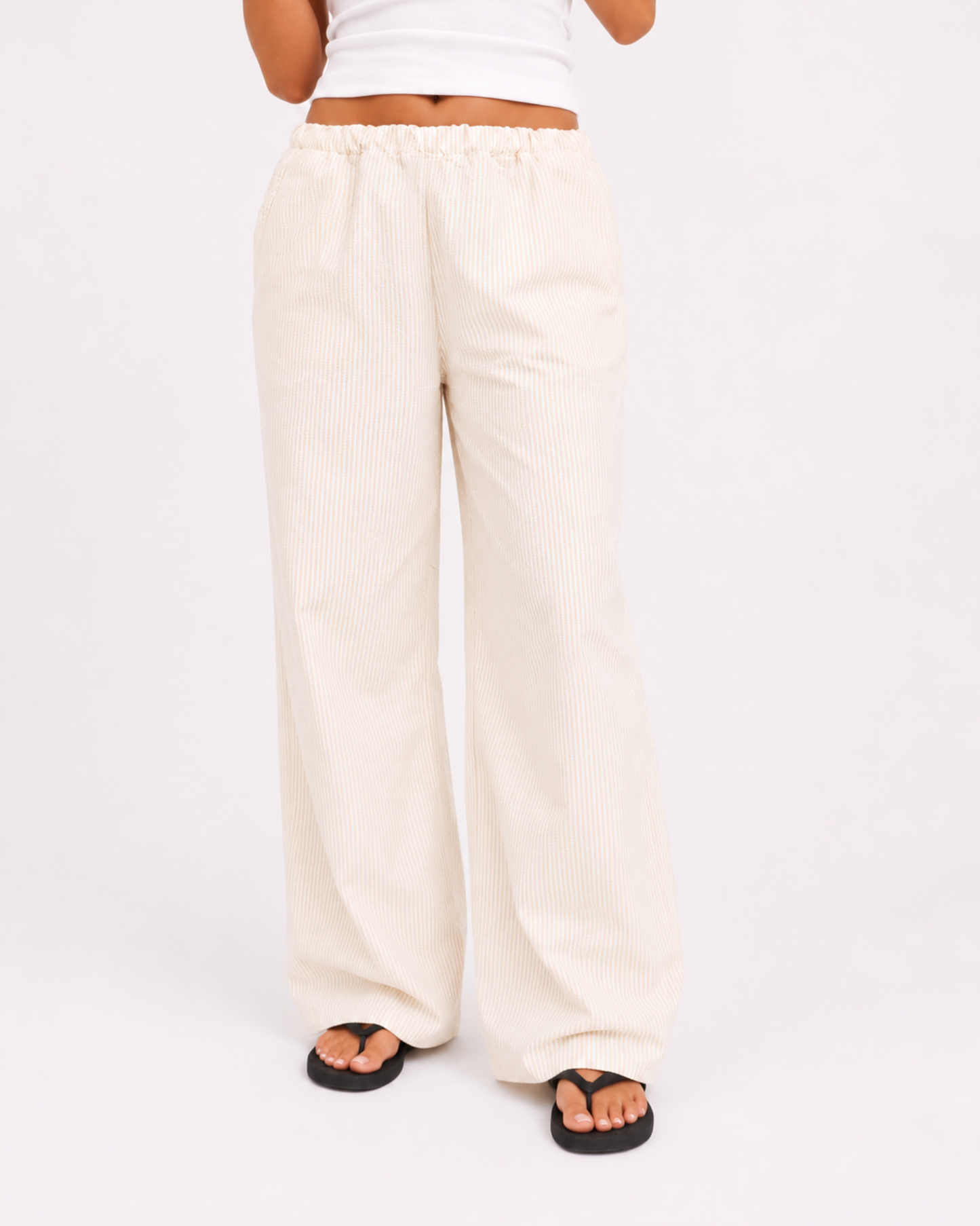 Stripes pants (Yellow + White)