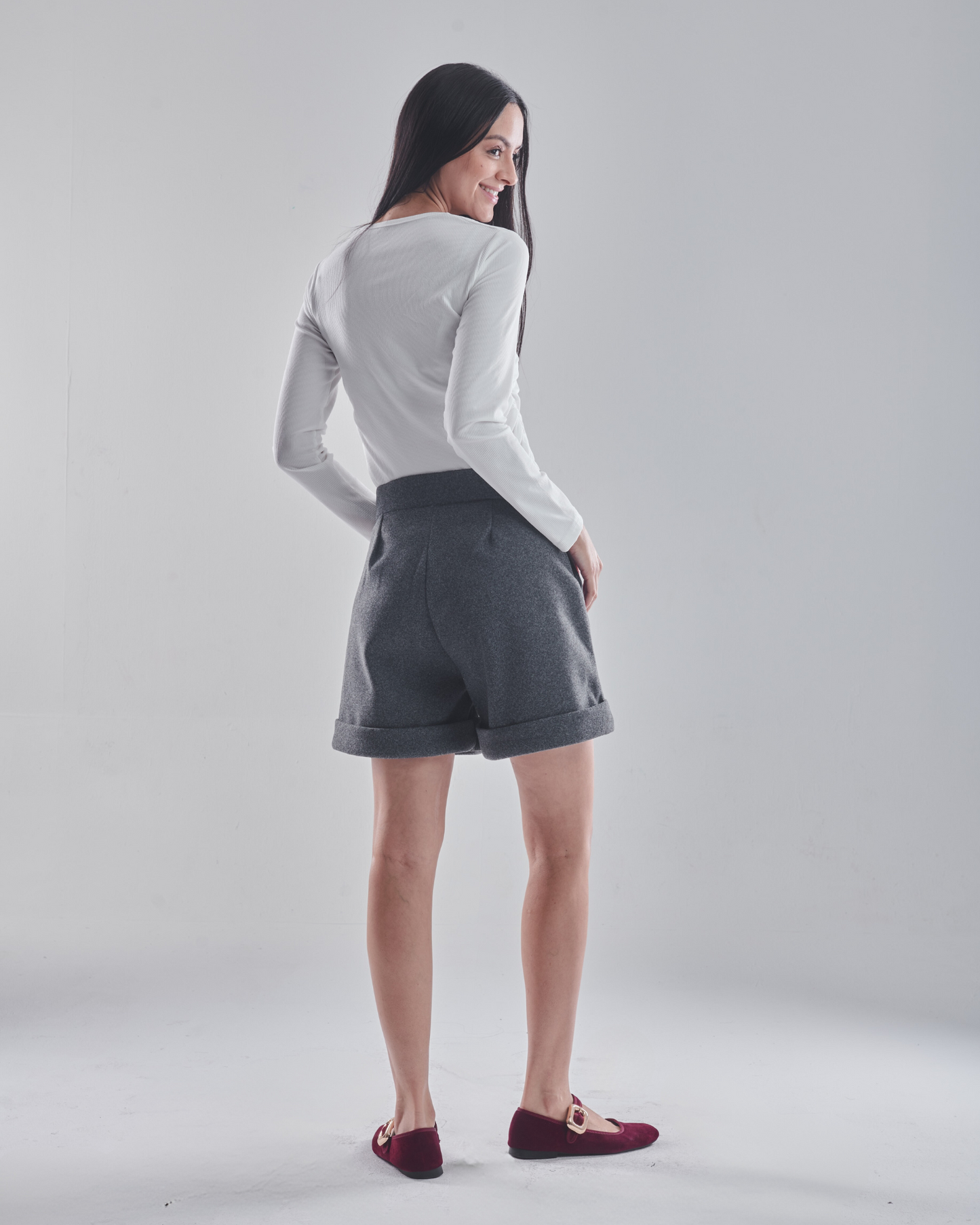 Get it shorts in grey