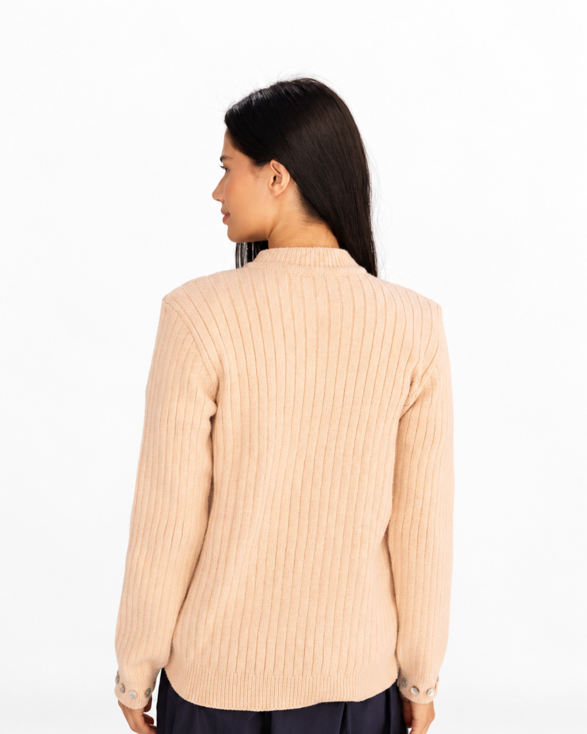 Peach Pearl Cardigan