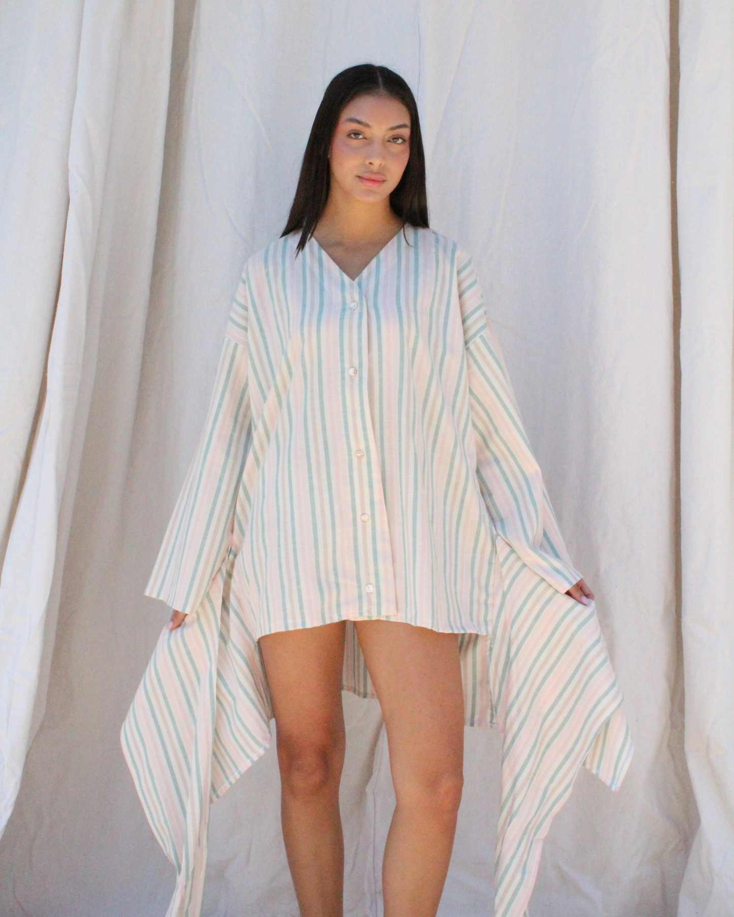 Summer wrap up shirt