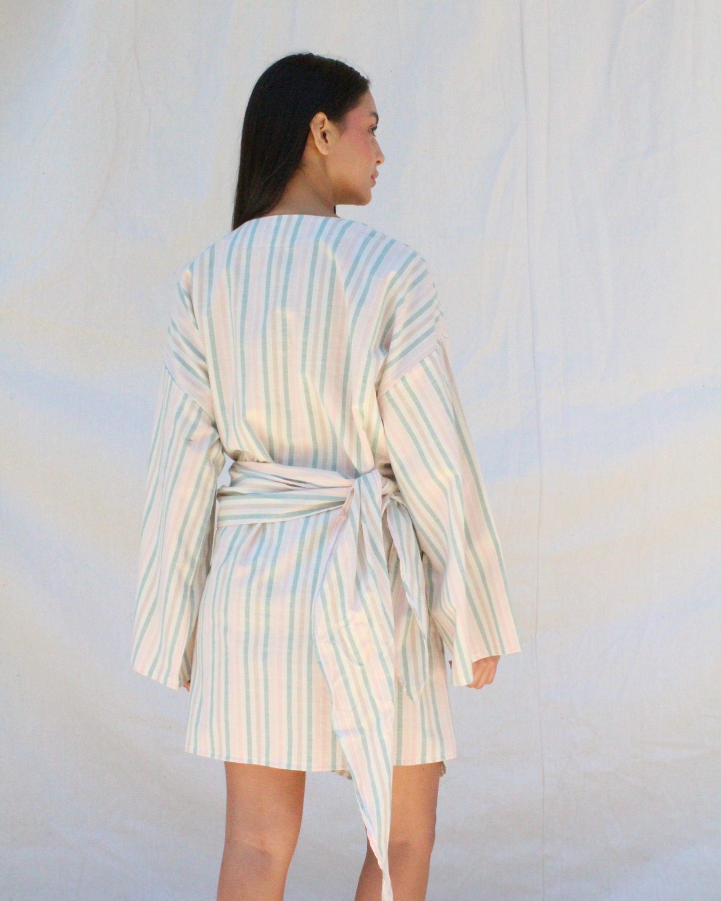 Summer wrap up shirt