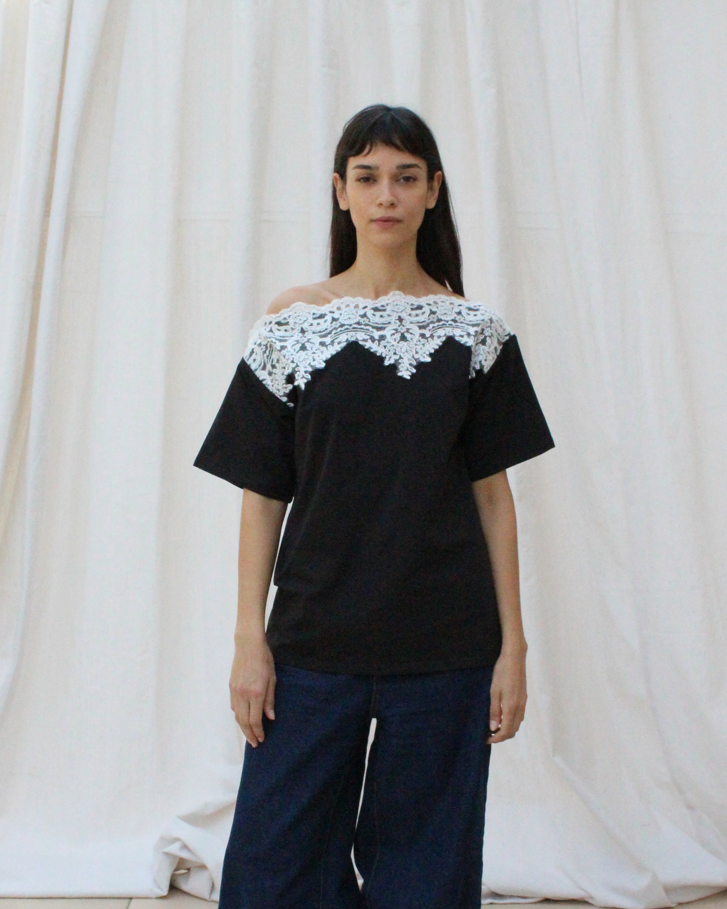 Queen T-shirt in black