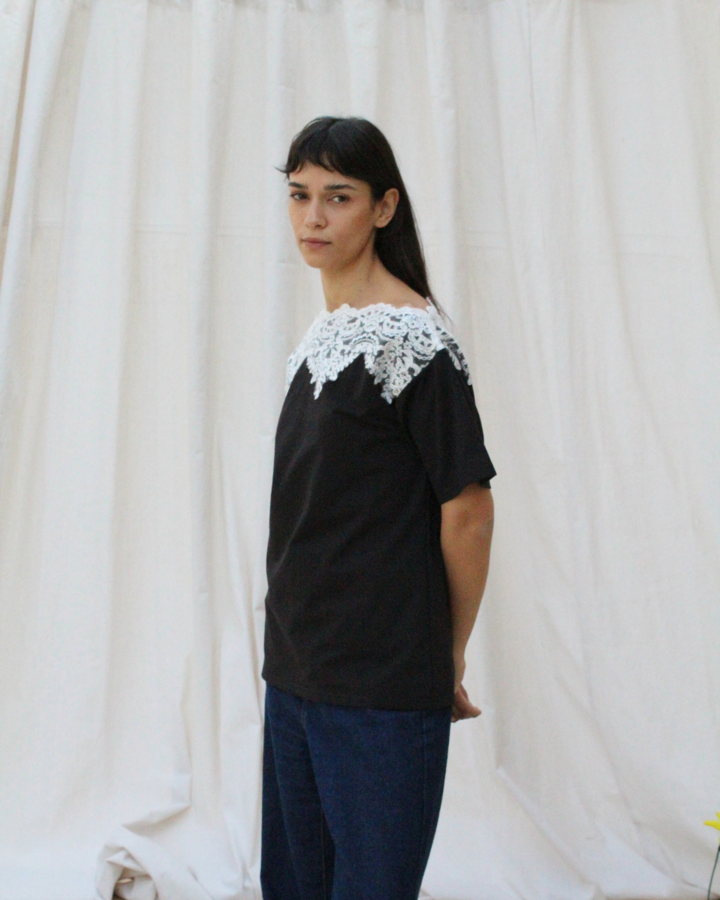 Queen T-shirt in black
