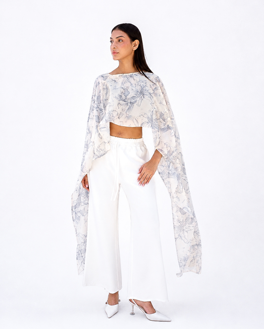 The cape 2.0 in blue