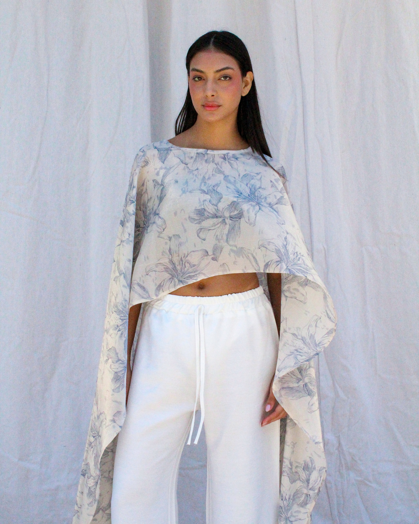 The cape 2.0 in blue