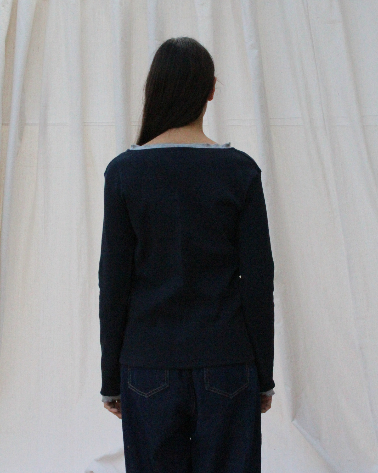 Double tee in navy