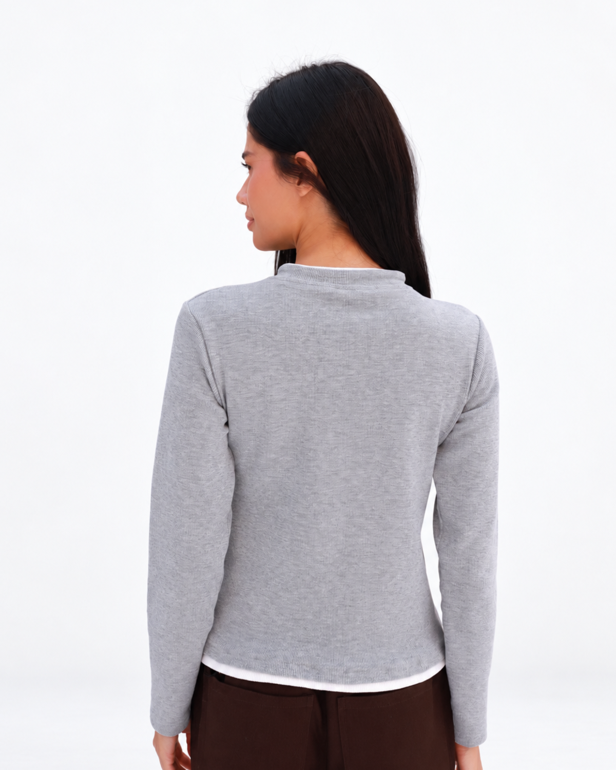 Everyday Grace Top in grey