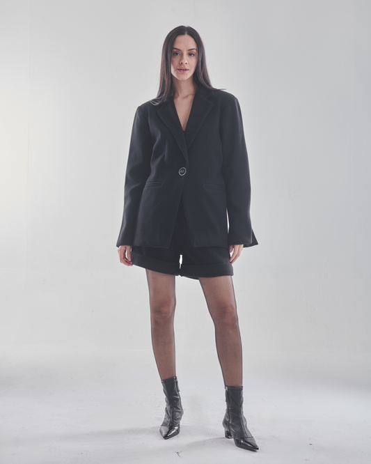 The black blazer