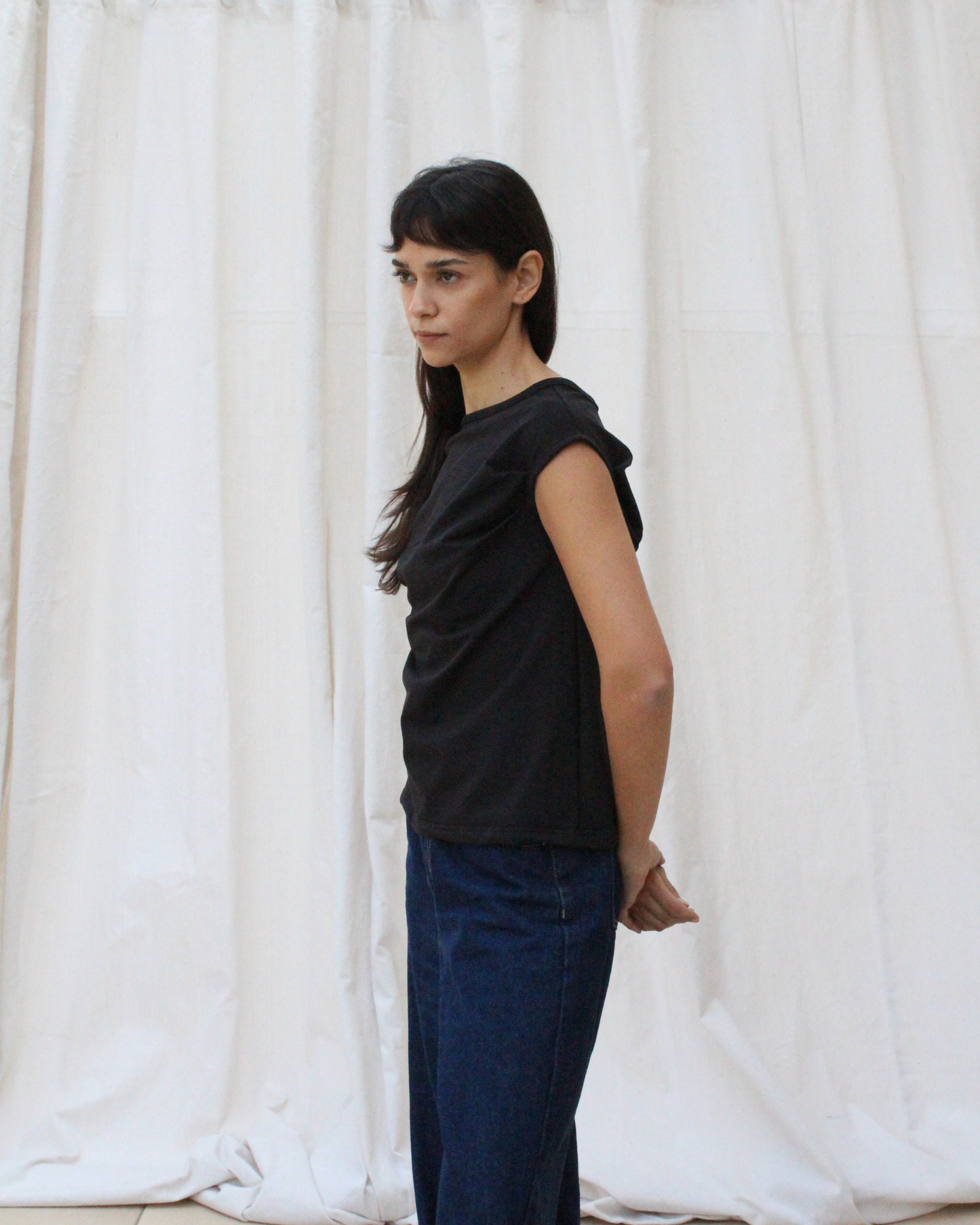 Norma top in black