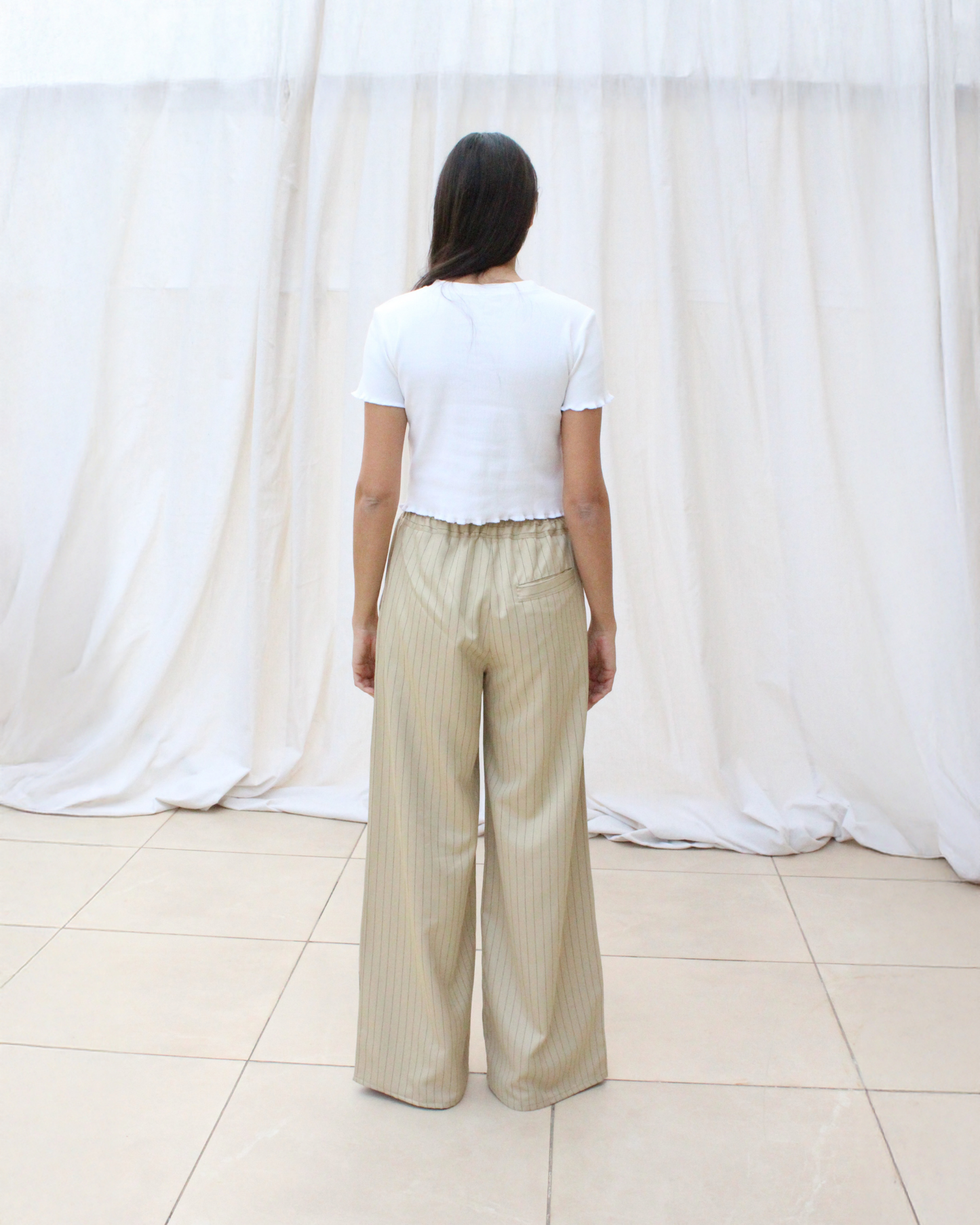Dance pants in beige