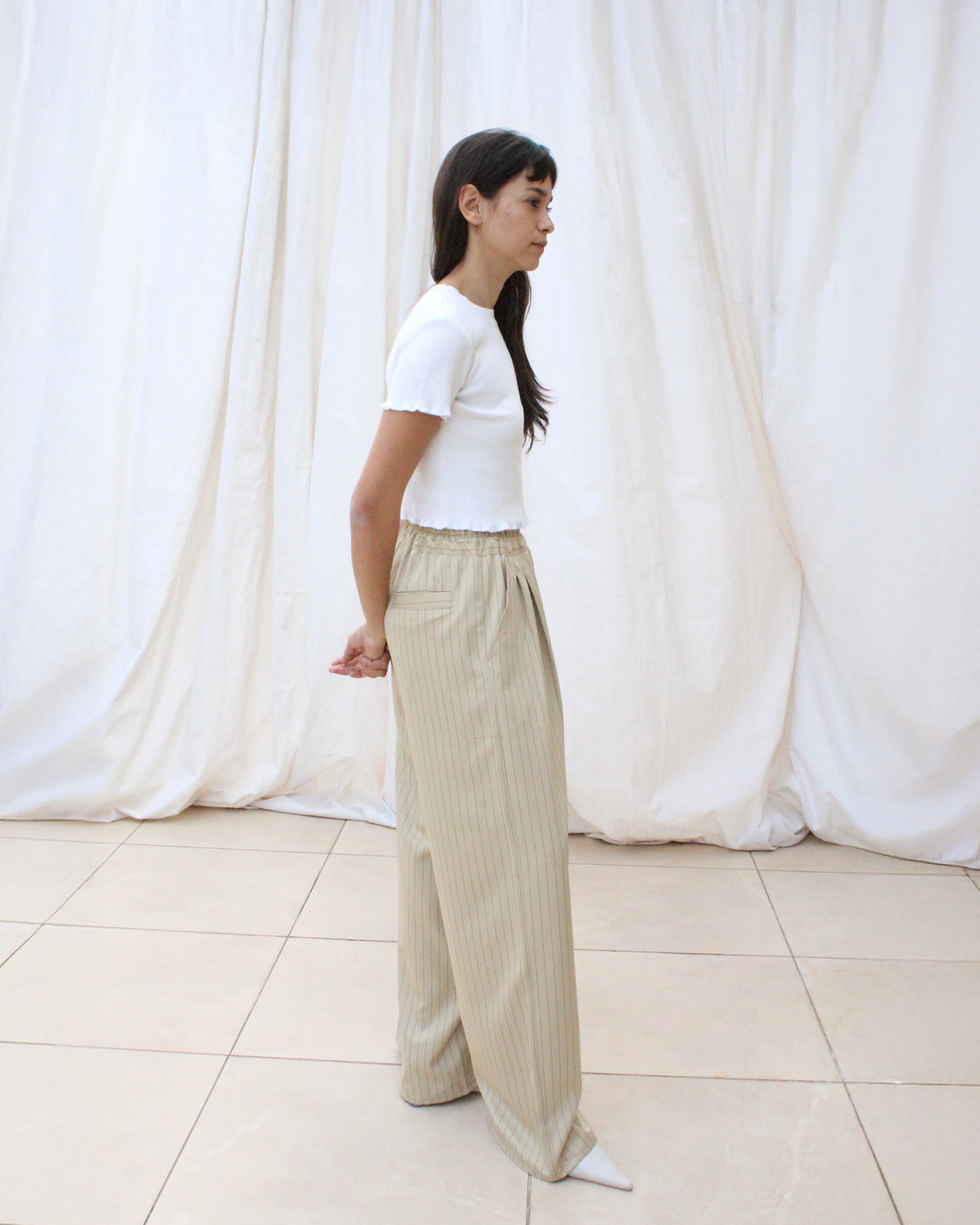 Dance pants in beige