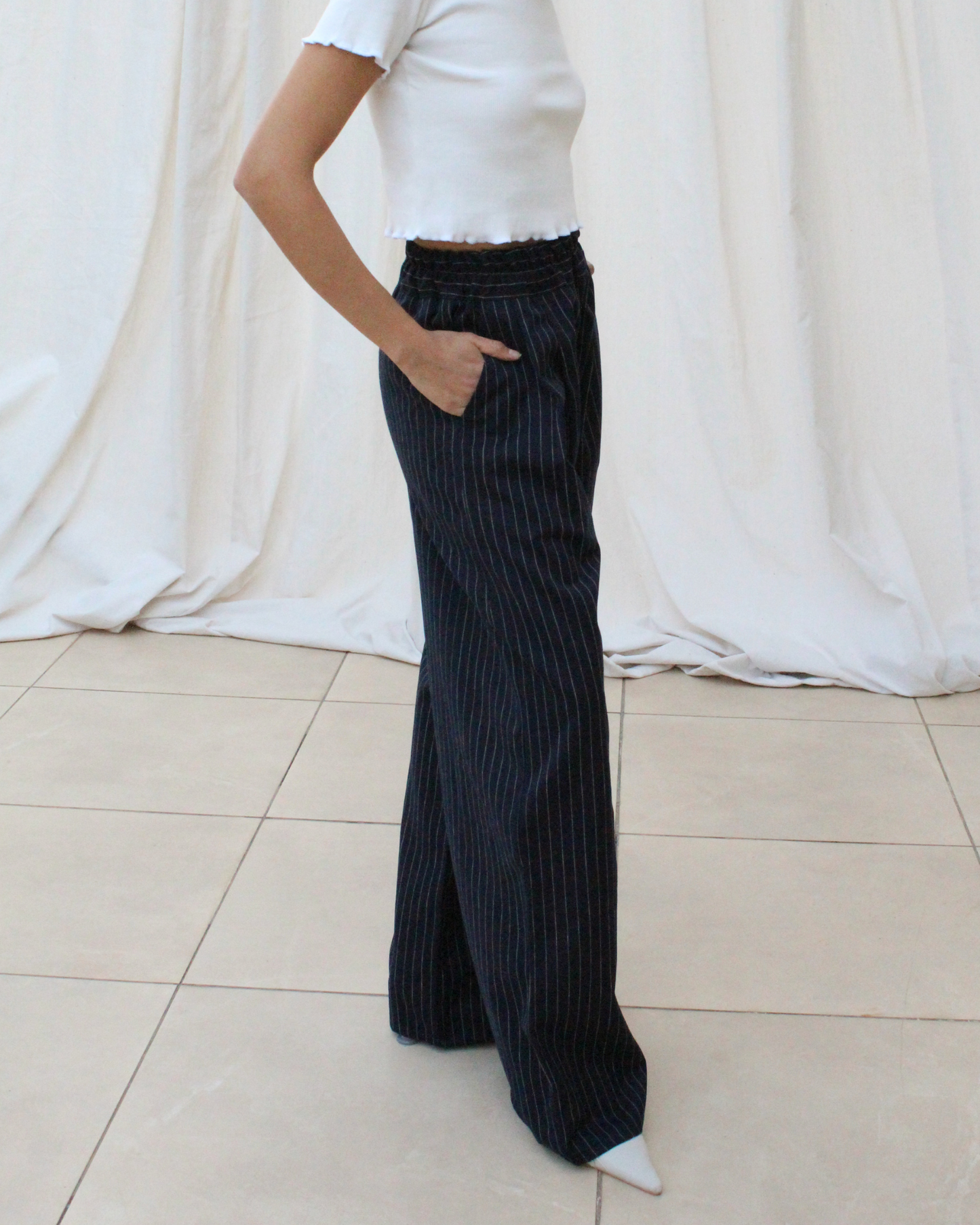 Dance pants in navy