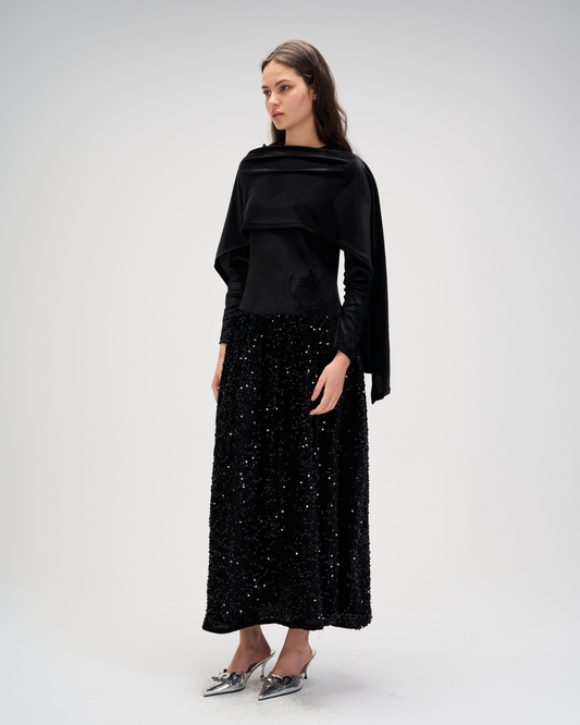 Spark dress in black