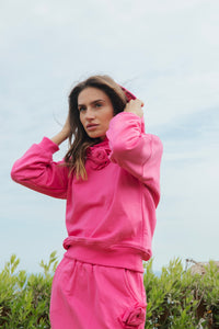 Barbie sweatshirt in fuschia