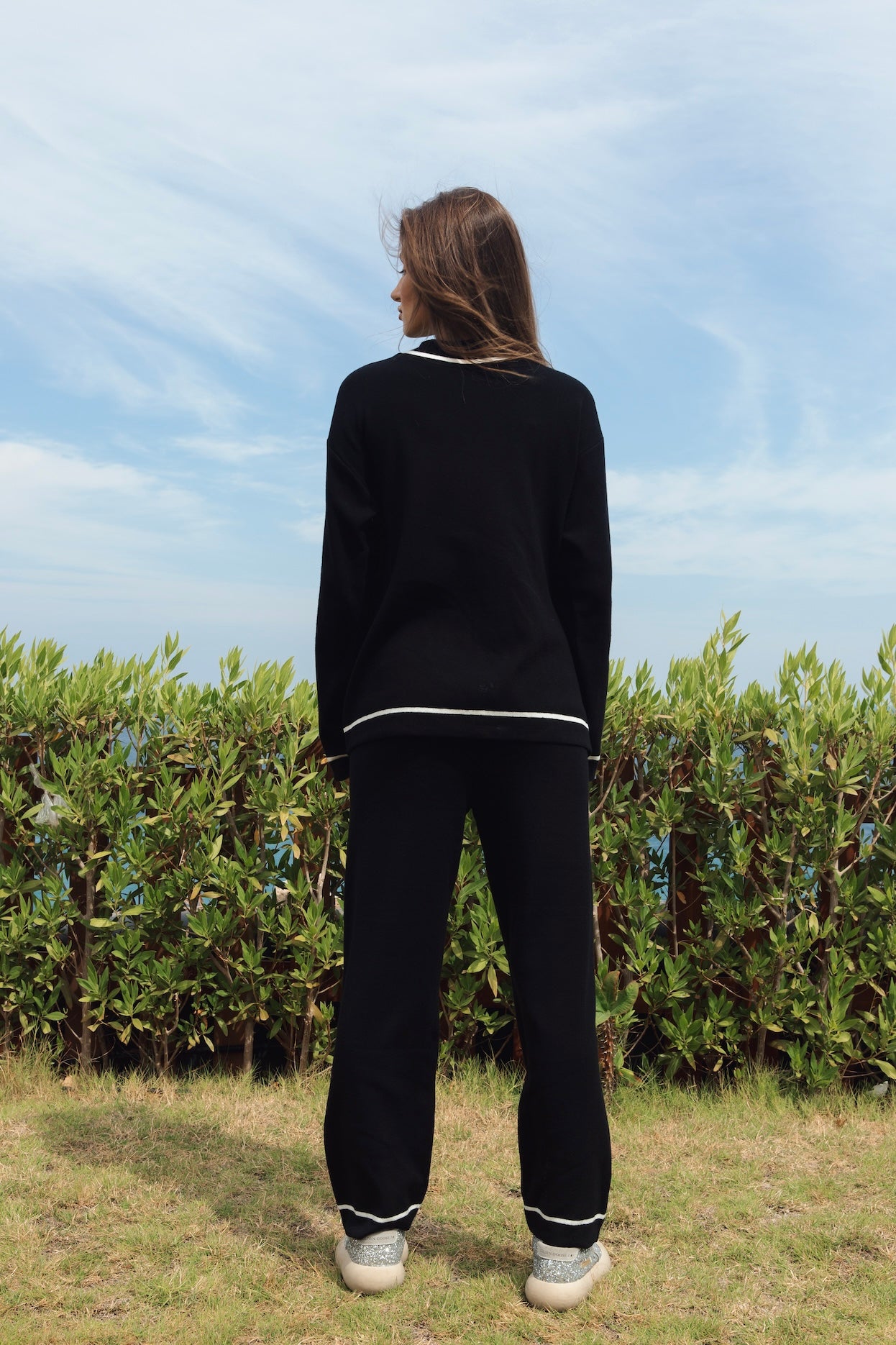 Space set in black