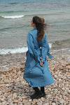 Planet coat in denim