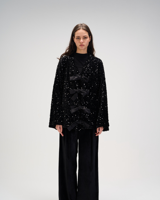 Gift kimono in black