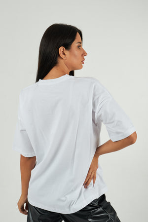 Oversized t-shirt in white